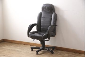 【買取】トニーノ・ランボルギーニ(Tonino Lamborghini) Formitalia(フォルミタリア) 本革 オーストリッチ オフィスチェアを買取りました。(定価約100万円)