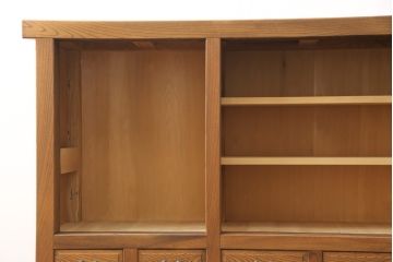 【買取】高級国産手造り家具　総ケヤキ　水屋箪笥サイドボードを買取りました。