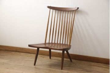 【買取】ヴィンテージ　ジョージ・ナカシマ(George Nakashima)　ウォールナット　椅子を買取りました。