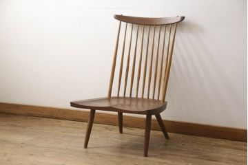 【買取】ヴィンテージ　ジョージ・ナカシマ(George Nakashima)　ウォールナット　ラウンジチェアを買取りました。