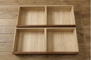 【買取】最高級　指物家具　金蒔絵　神代杉・桑材・桐材使用　大型茶棚を買取りました