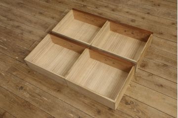 【買取】最高級　指物家具　金蒔絵　神代杉・桑材・桐材使用　大型茶棚を買取りました