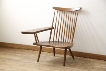 【買取】ヴィンテージ　ジョージ・ナカシマ(George Nakashima)　右アーム付き椅子を買取りました。