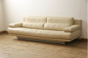 【買取】ロルフベンツ(ROLF BENZ)　本革レザー　2.5人掛けソファを買取りました。(定価約150万円)