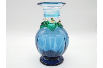 【骨董買取】イタリア　ベネチアンガラス　花瓶(作家物、ヴェネチアングラス、フラワーベース)を買取ました。
