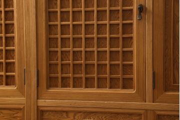 【買取】特注品 最高級 屋久杉 特大 水屋箪笥を買取りました
