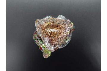 【骨董買取】イタリア　ベネチアンガラス　RaulFerro(マエストロ)　ミルフィオリ　人形　男女ペア　フィギュリン(モザイク柄、ヴェネチアングラス、ムラーノガラス、ムラノガラス、ガラス工芸、貴族)を買取りました