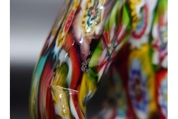 【骨董買取】イタリア　ベネチアンガラス　RaulFerro(マエストロ)　ミルフィオリ　人形　男女ペア　フィギュリン(モザイク柄、ヴェネチアングラス、ムラーノガラス、ムラノガラス、ガラス工芸、貴族)を買取りました