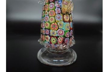 【骨董買取】イタリア　ベネチアンガラス　RaulFerro(マエストロ)　ミルフィオリ　人形　男女ペア　フィギュリン(モザイク柄、ヴェネチアングラス、ムラーノガラス、ムラノガラス、ガラス工芸、貴族)を買取りました