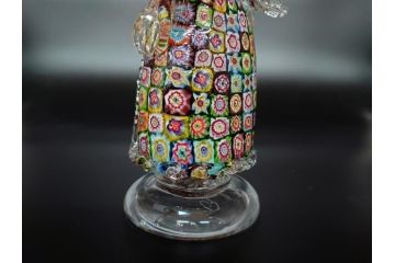 【骨董買取】イタリア　ベネチアンガラス　RaulFerro(マエストロ)　ミルフィオリ　人形　男女ペア　フィギュリン(モザイク柄、ヴェネチアングラス、ムラーノガラス、ムラノガラス、ガラス工芸、貴族)を買取りました