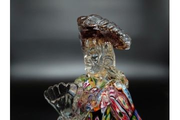 【骨董買取】イタリア　ベネチアンガラス　RaulFerro(マエストロ)　ミルフィオリ　人形　男女ペア　フィギュリン(モザイク柄、ヴェネチアングラス、ムラーノガラス、ムラノガラス、ガラス工芸、貴族)を買取りました