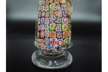 【骨董買取】イタリア　ベネチアンガラス　RaulFerro(マエストロ)　ミルフィオリ　人形　男女ペア　フィギュリン(モザイク柄、ヴェネチアングラス、ムラーノガラス、ムラノガラス、ガラス工芸、貴族)を買取りました