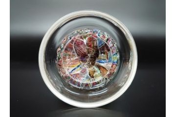 【骨董買取】イタリア　ベネチアンガラス　RaulFerro(マエストロ)　ミルフィオリ　人形　男女ペア　フィギュリン(モザイク柄、ヴェネチアングラス、ムラーノガラス、ムラノガラス、ガラス工芸、貴族)を買取りました