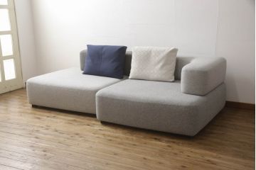 【買取】FRITZ HANSEN(フリッツハンセン)　アルファベットソファシリーズ　クッション2個付き　2人掛けソファを買取りました。(定価約66万円)