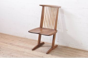 【買取】和製ビンテージ　希少!!　ジョージ・ナカシマ(George Nakashima)　MINGUREN(ミングレン)　小田急ハルク購入　桜製作所　コノイドチェア(CONOID CHAIR)　CN101　サイドチェアを買取りました。