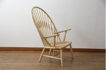 【買取】PP Mobler(モブラー)　Hans J Wegner(ハンス・J・ウェグナー)　PP550 Peacock Chair ピーコックチェアを買取りました。