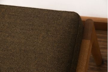 【買取】GETAMA(ゲタマ)　ハンス・J・ウェグナー　オーク材　GE290A+GE290S　ハイバックソファ　オットマンセットを買取りました