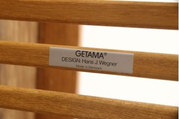 【買取】GETAMA(ゲタマ)　ハンス・J・ウェグナー　オーク材　GE290A+GE290S　ハイバックソファ　オットマンセットを買取りました