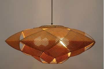 【買取】希少な廃盤品　YAMAGIWA(ヤマギワ)　近藤昭作　竹のあかり　あんどん　天井照明を買取りました