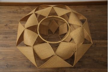 【買取】希少な廃盤品　YAMAGIWA(ヤマギワ)　近藤昭作　竹のあかり　あんどん　天井照明を買取りました