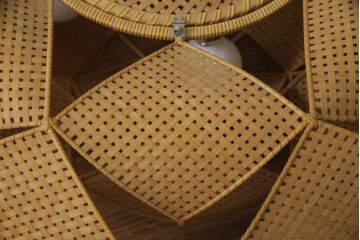 【買取】希少な廃盤品　YAMAGIWA(ヤマギワ)　近藤昭作　竹のあかり　あんどん　天井照明を買取りました