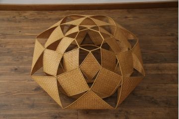【買取】希少な廃盤品　YAMAGIWA(ヤマギワ)　近藤昭作　竹のあかり　あんどん　天井照明を買取りました