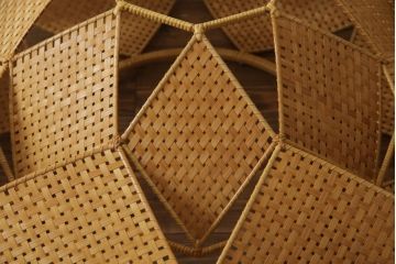 【買取】希少な廃盤品　YAMAGIWA(ヤマギワ)　近藤昭作　竹のあかり　あんどん　天井照明を買取りました