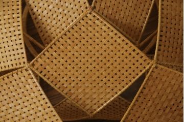 【買取】希少な廃盤品　YAMAGIWA(ヤマギワ)　近藤昭作　竹のあかり　あんどん　天井照明を買取りました