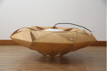 【買取】希少な廃盤品　YAMAGIWA(ヤマギワ)　近藤昭作　竹のあかり　あんどん　天井照明を買取りました