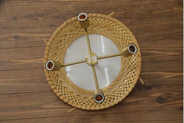 【買取】希少な廃盤品　YAMAGIWA(ヤマギワ)　近藤昭作　竹のあかり　あんどん　天井照明を買取りました