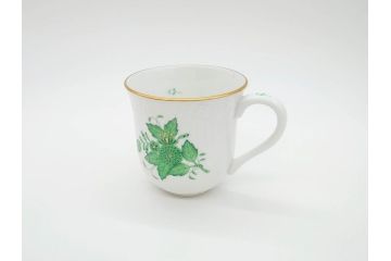【骨董買取】ヘレンド　ハンガリー　HEREND HVNGARY　アポニー・グリーン　ラージマグ(マグカップ、HUNGARY、洋食器)を買取りました。