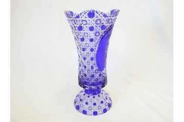 【骨董買取】ドイツ マイセン Meissen マイセンクリスタル アラビアンナイト 花瓶(MEISSENER BLEIKRISTALL、カットガラス、フラワーベース、花器、花入、箱付き)を買取りました