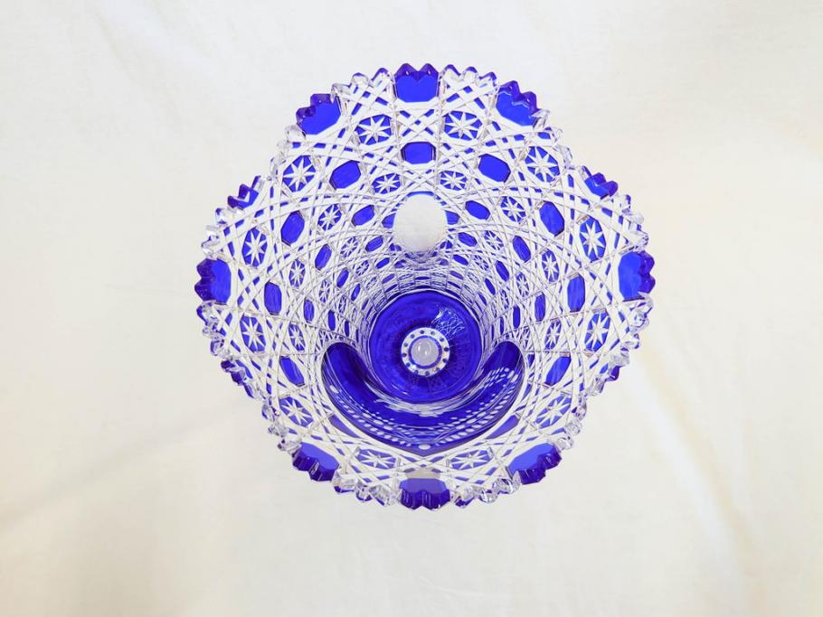 【骨董買取】ドイツ マイセン Meissen マイセンクリスタル アラビアンナイト 花瓶(MEISSENER BLEIKRISTALL、カットガラス、フラワーベース、花器、花入、箱付き)を買取りました