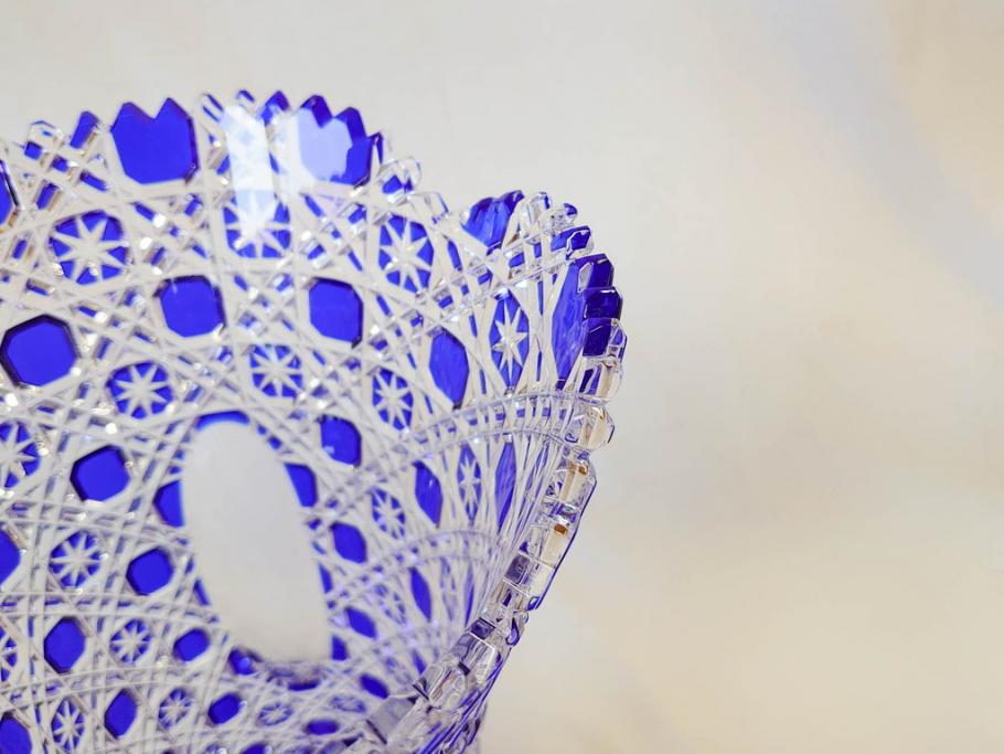 【骨董買取】ドイツ マイセン Meissen マイセンクリスタル アラビアンナイト 花瓶(MEISSENER BLEIKRISTALL、カットガラス、フラワーベース、花器、花入、箱付き)を買取りました