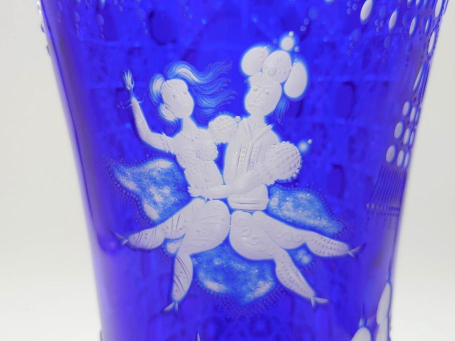 【骨董買取】ドイツ マイセン Meissen マイセンクリスタル アラビアンナイト 花瓶(MEISSENER BLEIKRISTALL、カットガラス、フラワーベース、花器、花入、箱付き)を買取りました