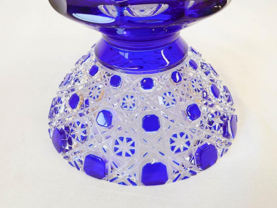 【骨董買取】ドイツ マイセン Meissen マイセンクリスタル アラビアンナイト 花瓶(MEISSENER BLEIKRISTALL、カットガラス、フラワーベース、花器、花入、箱付き)を買取りました