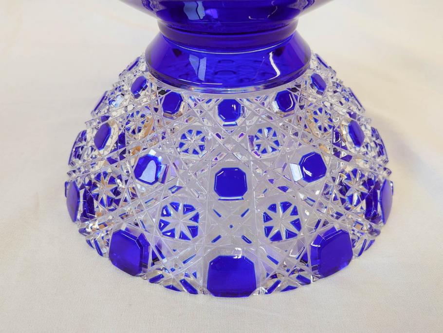 【骨董買取】ドイツ マイセン Meissen マイセンクリスタル アラビアンナイト 花瓶(MEISSENER BLEIKRISTALL、カットガラス、フラワーベース、花器、花入、箱付き)を買取りました