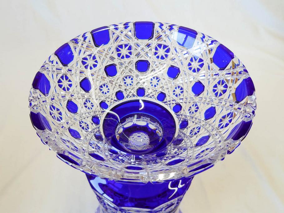 【骨董買取】ドイツ マイセン Meissen マイセンクリスタル アラビアンナイト 花瓶(MEISSENER BLEIKRISTALL、カットガラス、フラワーベース、花器、花入、箱付き)を買取りました