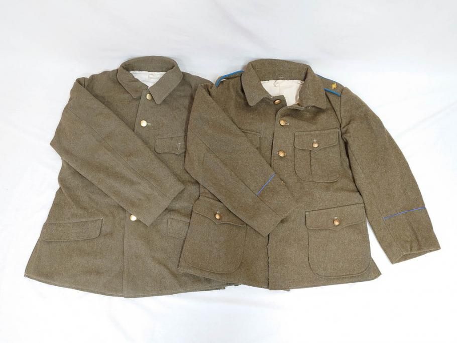 【古美術買取】旧日本軍 少年飛行兵 昭和18年・19年 軍服(外套、防寒防雨、衣服、コート、羽織り、ミリタリー、軍装、軍物、生徒正衣、軍衣、アンティーク)を買取りました。