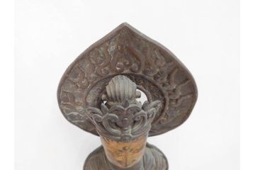 【古美術買取】塗金　古銅　菩薩(仏像、仏教、観音)を買取りました