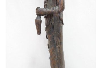 【古美術買取】塗金　古銅　菩薩(仏像、仏教、観音)を買取りました