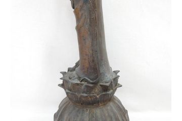 【古美術買取】塗金　古銅　菩薩(仏像、仏教、観音)を買取りました