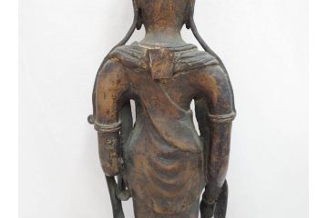 【古美術買取】塗金　古銅　菩薩(仏像、仏教、観音)を買取りました