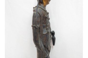 【古美術買取】塗金　古銅　菩薩(仏像、仏教、観音)を買取りました