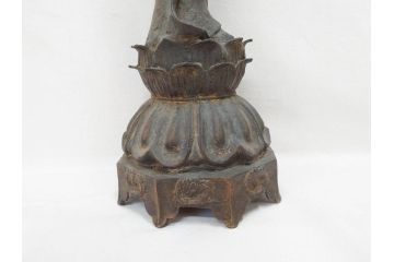 【古美術買取】塗金　古銅　菩薩(仏像、仏教、観音)を買取りました