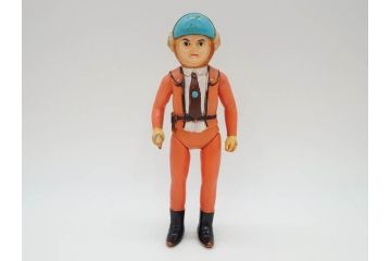 【骨董買取】当時物　マルサン　ハヤタ隊員　ソフビ　1966　円谷プロ(ウルトラマン、ウルトラ警備隊、人形、昭和レトロ、フィギュア、置物)を買取りました