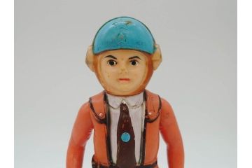 【骨董買取】当時物　マルサン　ハヤタ隊員　ソフビ　1966　円谷プロ(ウルトラマン、ウルトラ警備隊、人形、昭和レトロ、フィギュア、置物)を買取りました