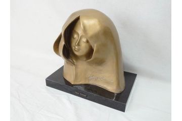 【古美術買取】彫刻家　堤直美(Tsutsumi Naomi)　「夢」　ブロンズ像(オブジェ、置物)(定価約63万円)を買取りました。