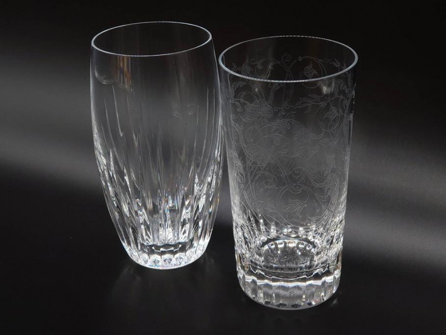 【骨董買取】フランス Baccarat オールドバカラ マッセナ パルメ ハイボールグラス(タンブラー、フルレッドクリスタルガラス、テーブルウェア)を買取りました。