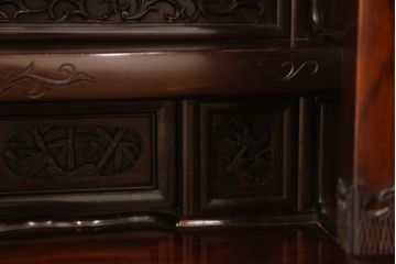 お仏壇をコンパクトにリメイク!指定サイズにリサイズし、外扉や灯篭、配線コードなども撤去。